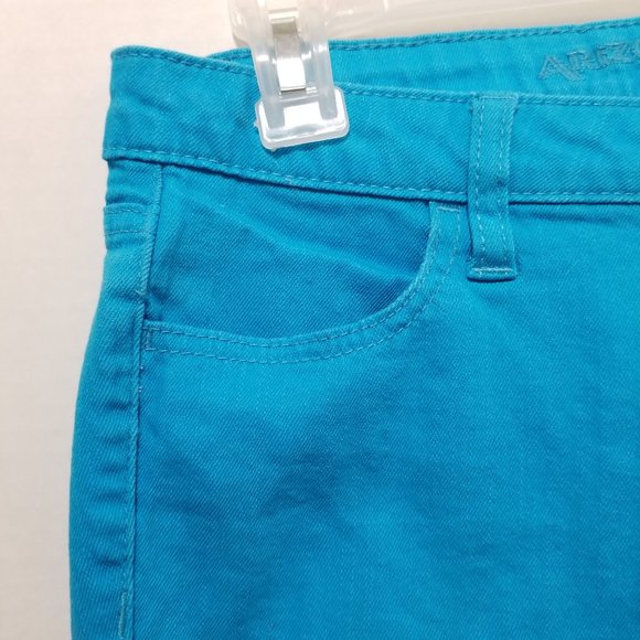 Arizona jeans 5 Super Skinny brightly colored denim stretch low rise waist - Picture 3 of 13